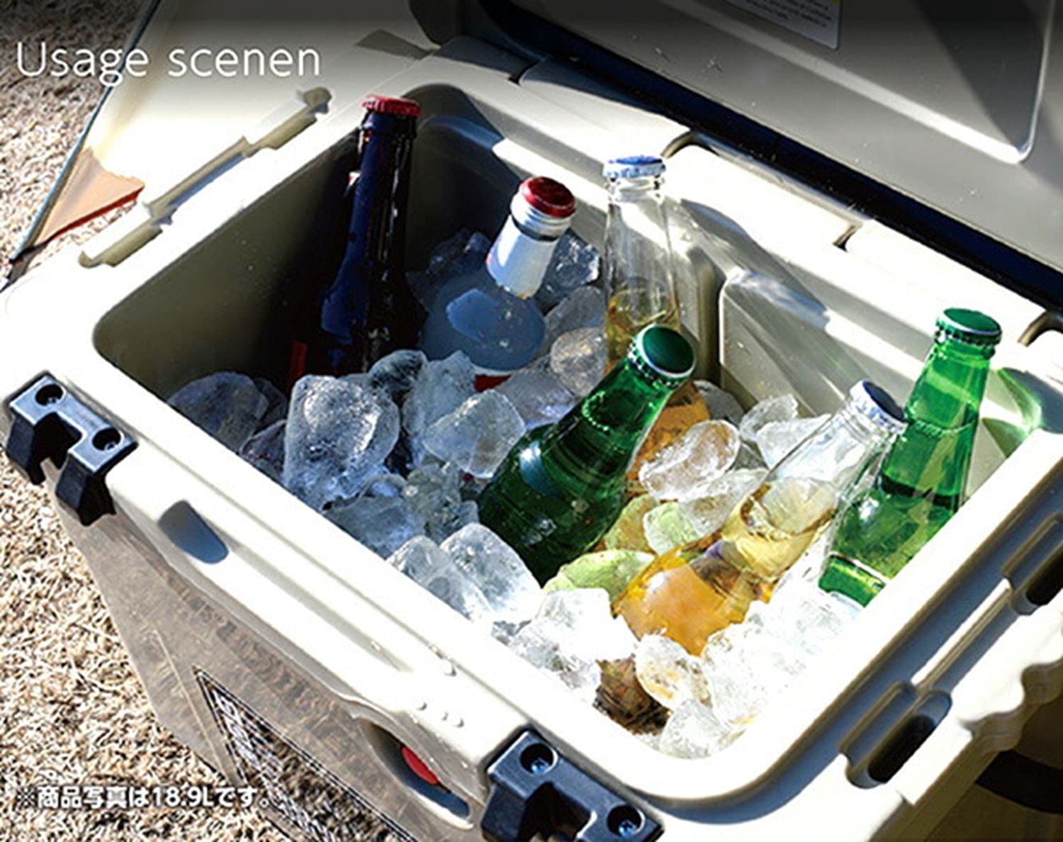 山善キャンパーズコレクションクーラー1100 Amazon | [キャンパーズコレクション 山善] クーラーボックス ハード