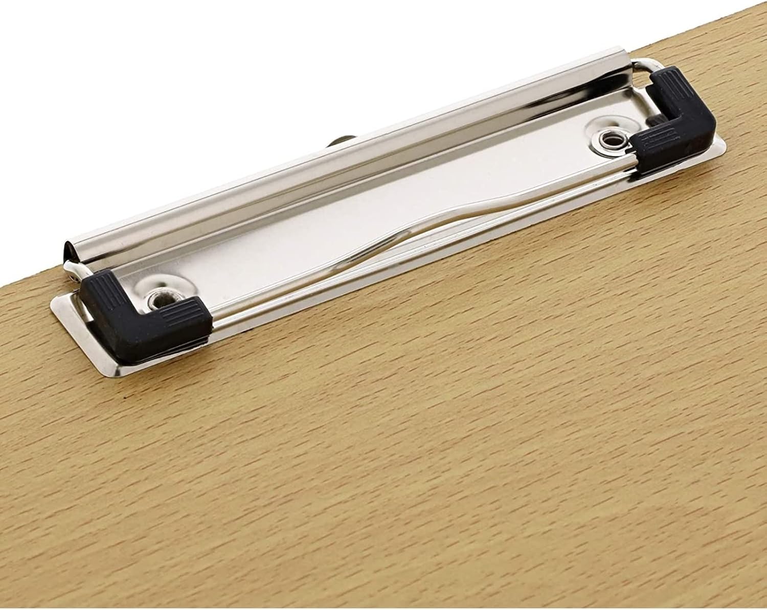 Juvale Hardboard Clipboard - Oversized Tabloid Paper Clipboard Surface - Low-Profile Metal Clip & Retractable Hook - Office Supplies & Classroom Must Haves - Pack of 6, 19.5 x 12.5 in, Light Brown