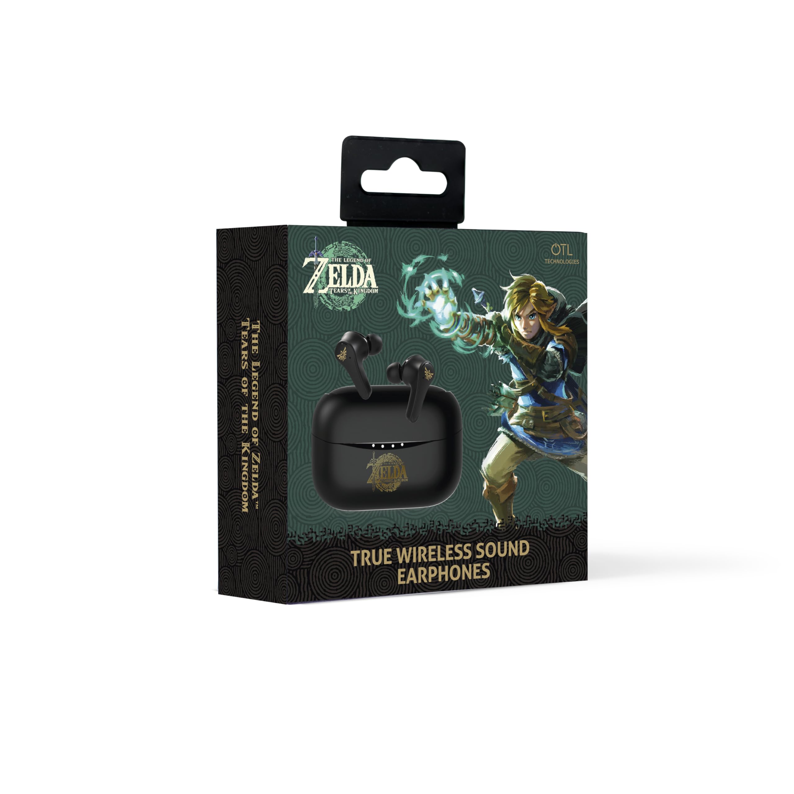 OTL Technologies Auriculares INALÁMBRICOS The Legend of Zelda: TEARS of The Kingdom TWS Color Negro