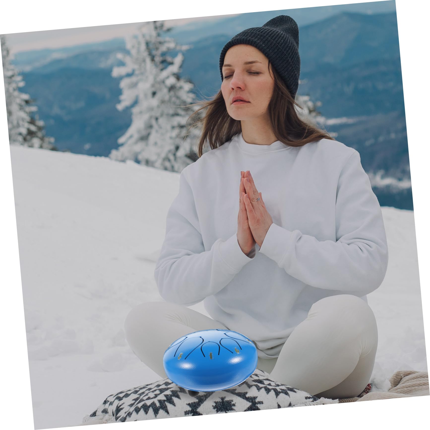 Didiseaon Lengüeta Percusión Instrumento Musical Estable y Duradero para Principiantes y Mano Creativo para Relajación y Estimulación Mental