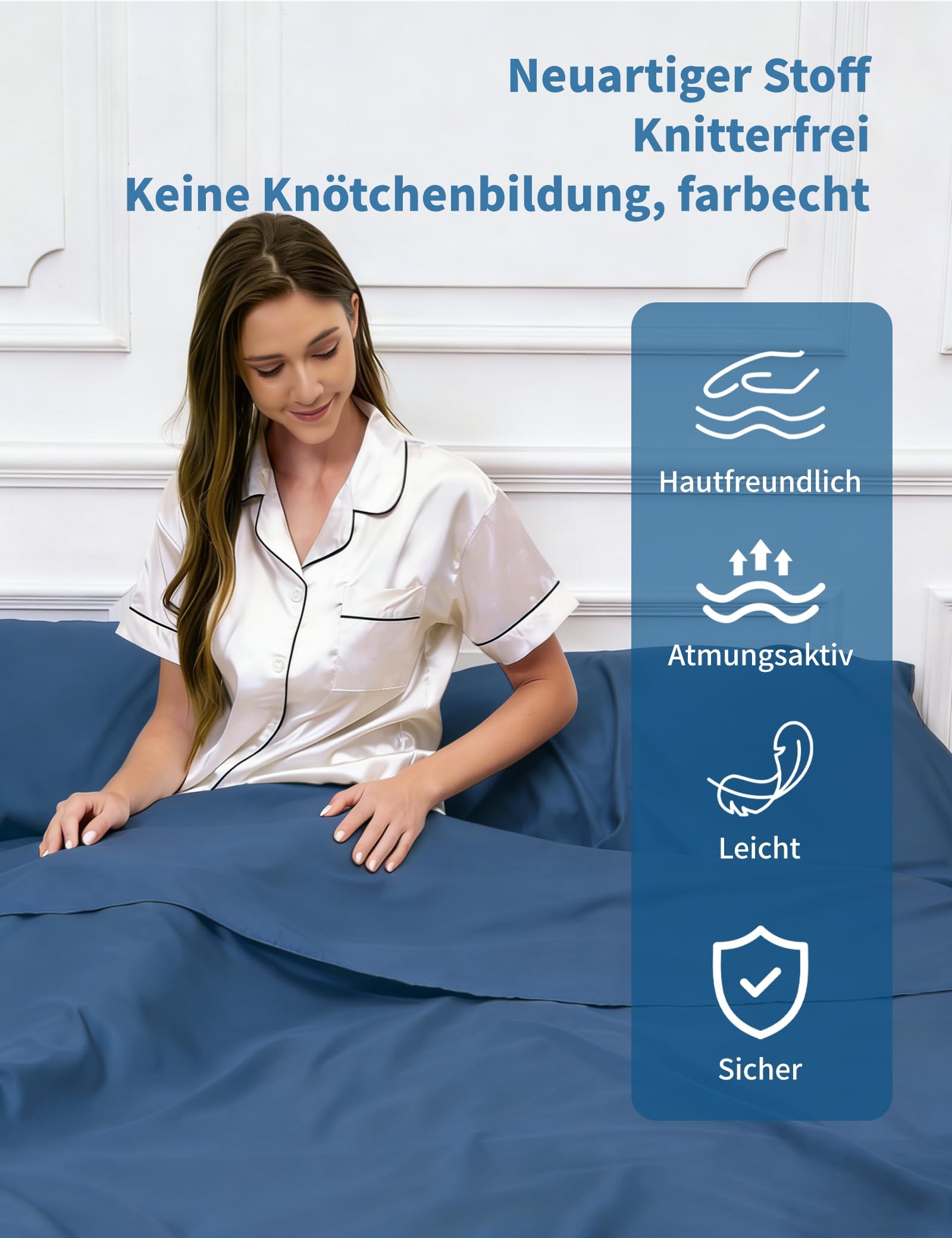 Hüttenschlafsack aus Mikrofaser Schlafsack Inlett – Ultraleicht & kompakt mit Kissenfach & Reißverschluss – Ideal für Hostels, Berghütten, Backpacking & Camping – Waschbar