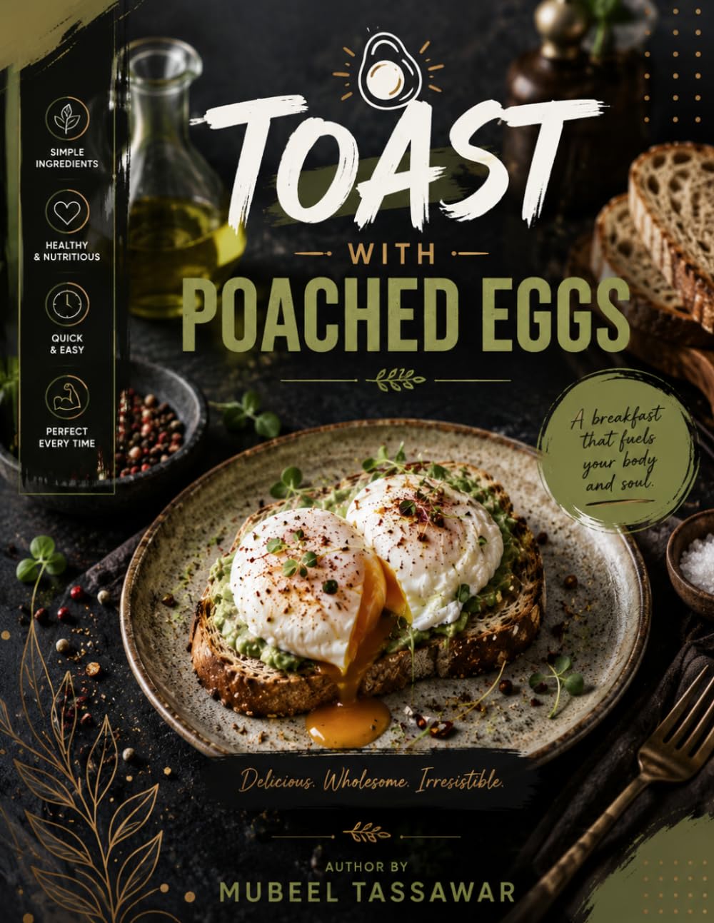 TOAST WITH POACHED EGGS: Modern Breakfast & Brunch Recipes for Delicious Toasts, Perfectly Poached Eggs, Fresh Toppings & Easy Morning Meals