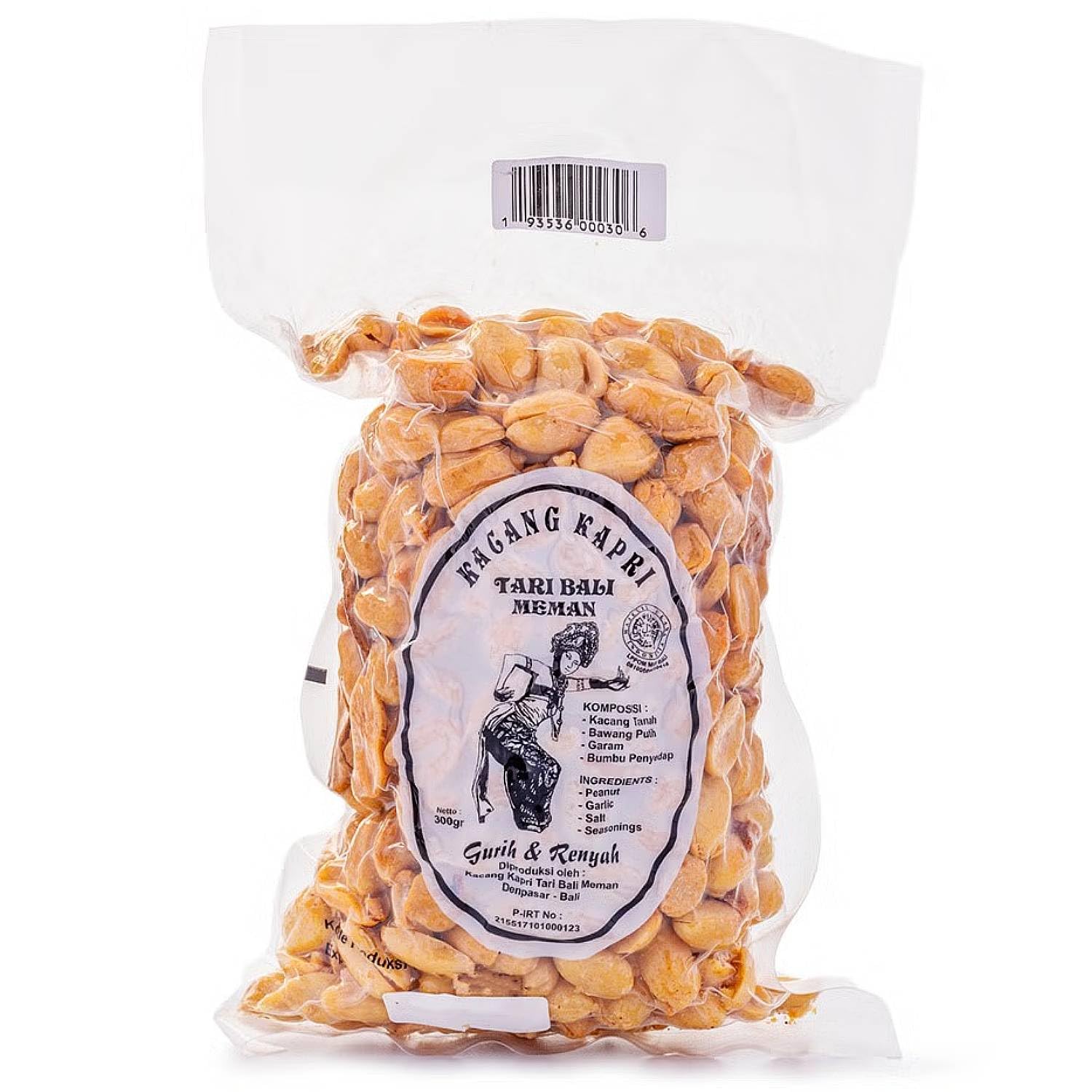 Amazon.com : Tari Bali Kacang Kapri (Roasted Peanuts with Garlic