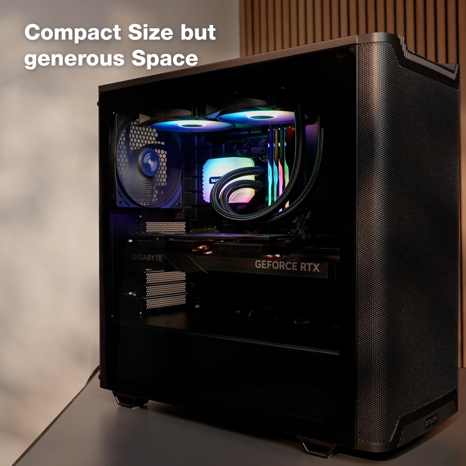 Amazon.com: be quiet! Pure Base 501 White PC case | 2 Preinstalled