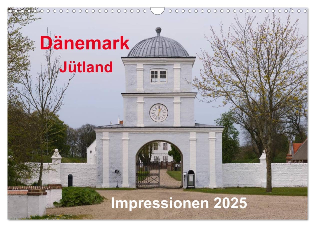 Dänemark Jütland Impressionen 2025 (Wandkalender 2025 DIN A3 quer), CALVENDO Monatskalender: Jütland bietet seinen Besuchern endlose Strände, ... sowie historische Stätten. (CALVENDO Natur)