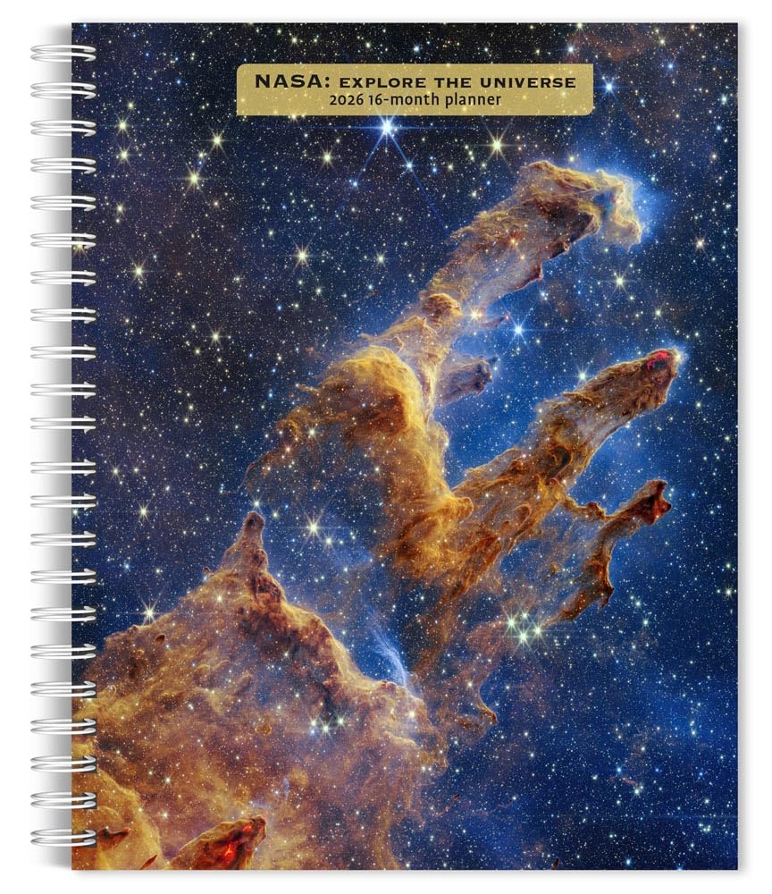 NASA Explore The Universe A5 Diary 2026