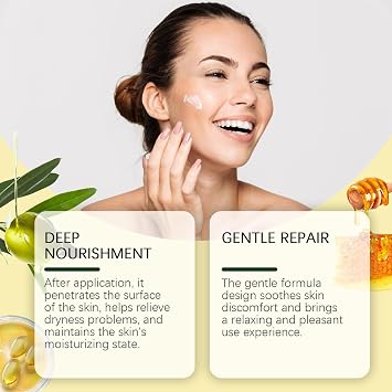 Skin Care Cream, Moisturiser Cream 120g, Facial Moisturizing Cream, Moisturizing Face & Body, For All Skin Types 120g (3)