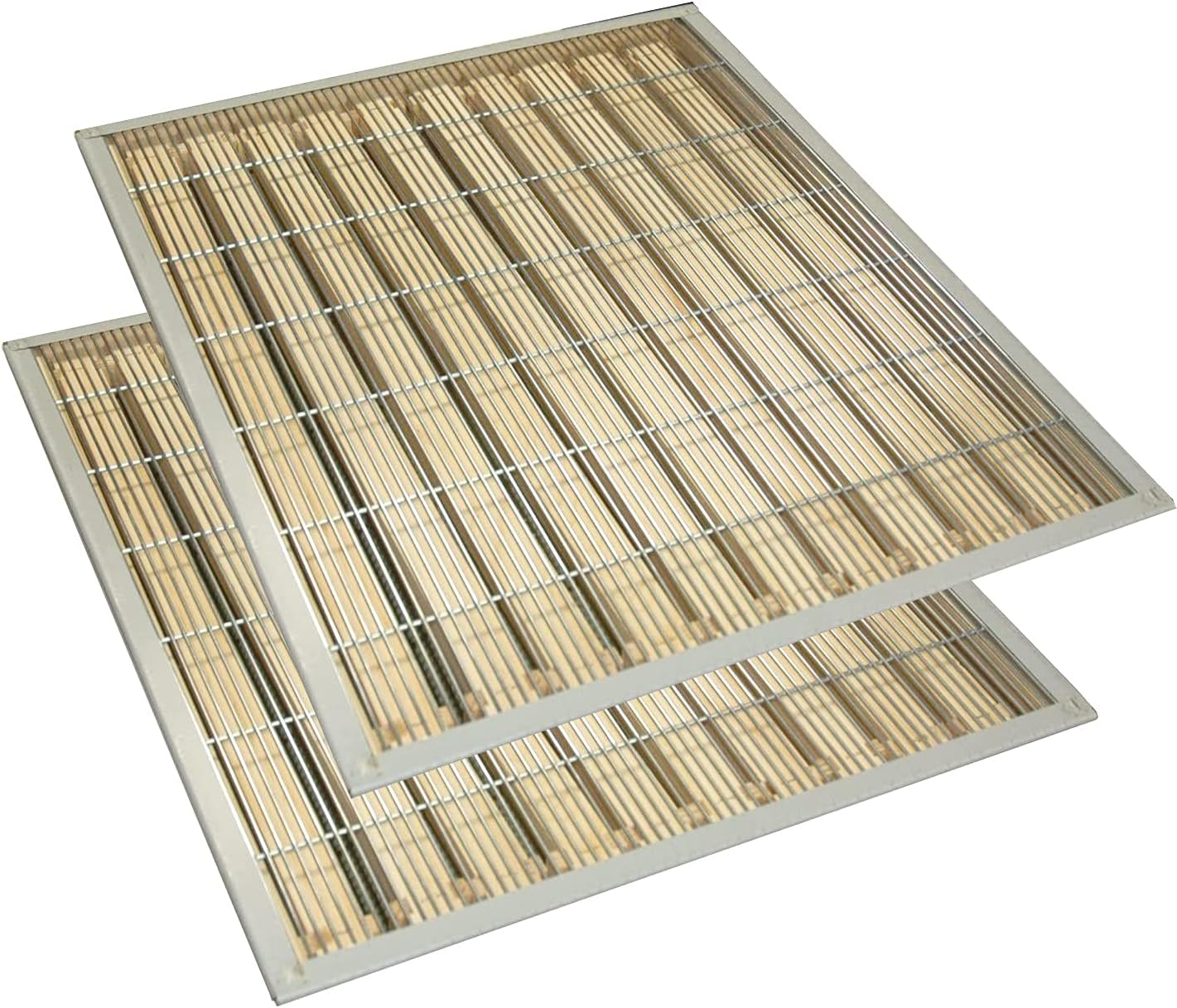 BEEXTM Queen Excluder Beekeeping Queen Excluders Metal Queen Bee Excluder Metal Queen Excluder 10 Frame (2-Pack)