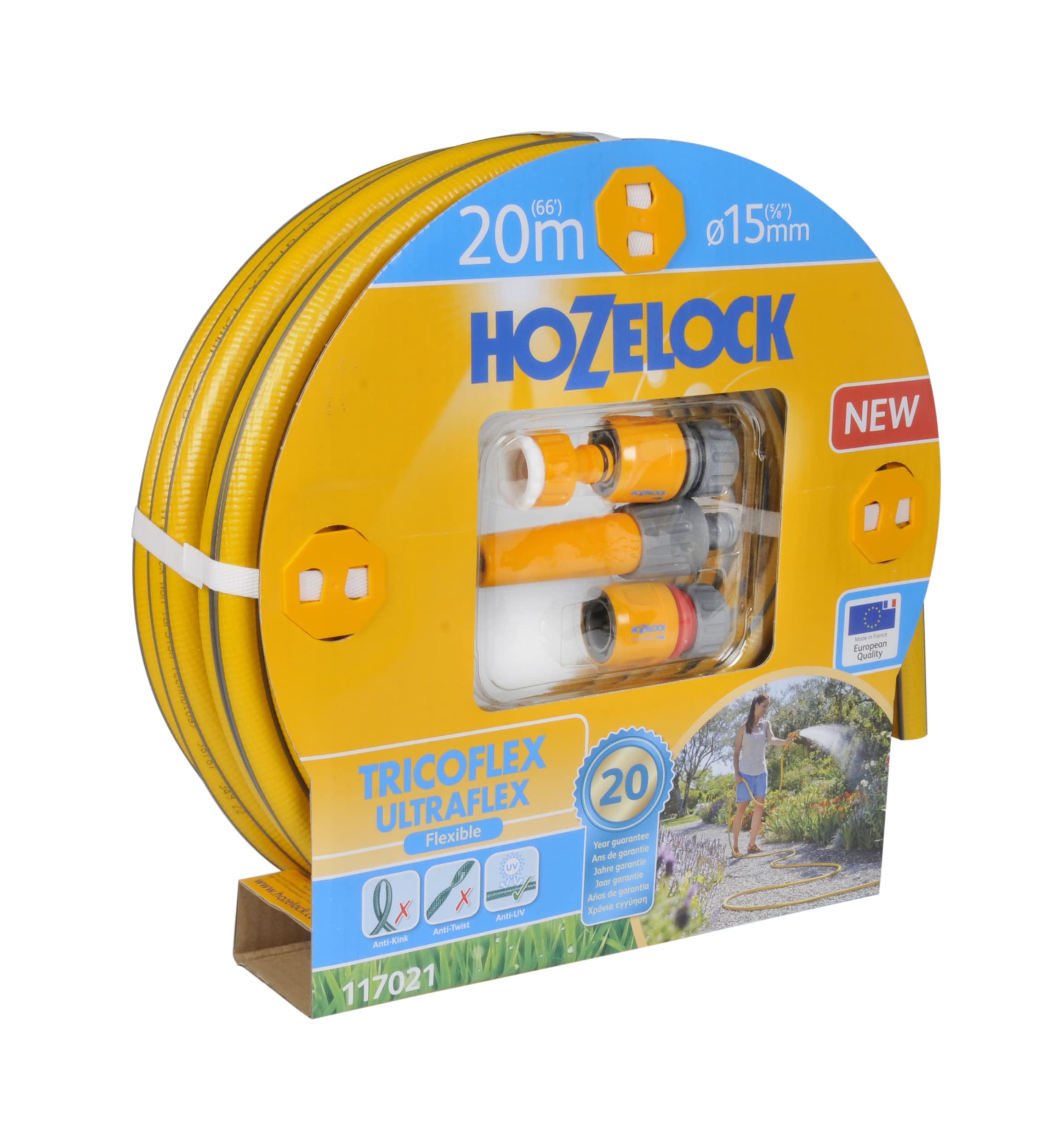 HOZELOCK Kit Tricoflex Ultraflex Ø15mm 20m