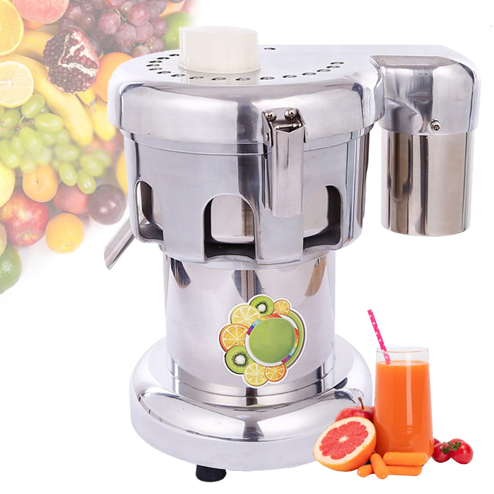 HTTGDGDH Juicer Machine For Fruit & Vegetables - Centrifugal Juice Maker 550W, 3 Inch Wide Feeding Chute For Extracting Juices,