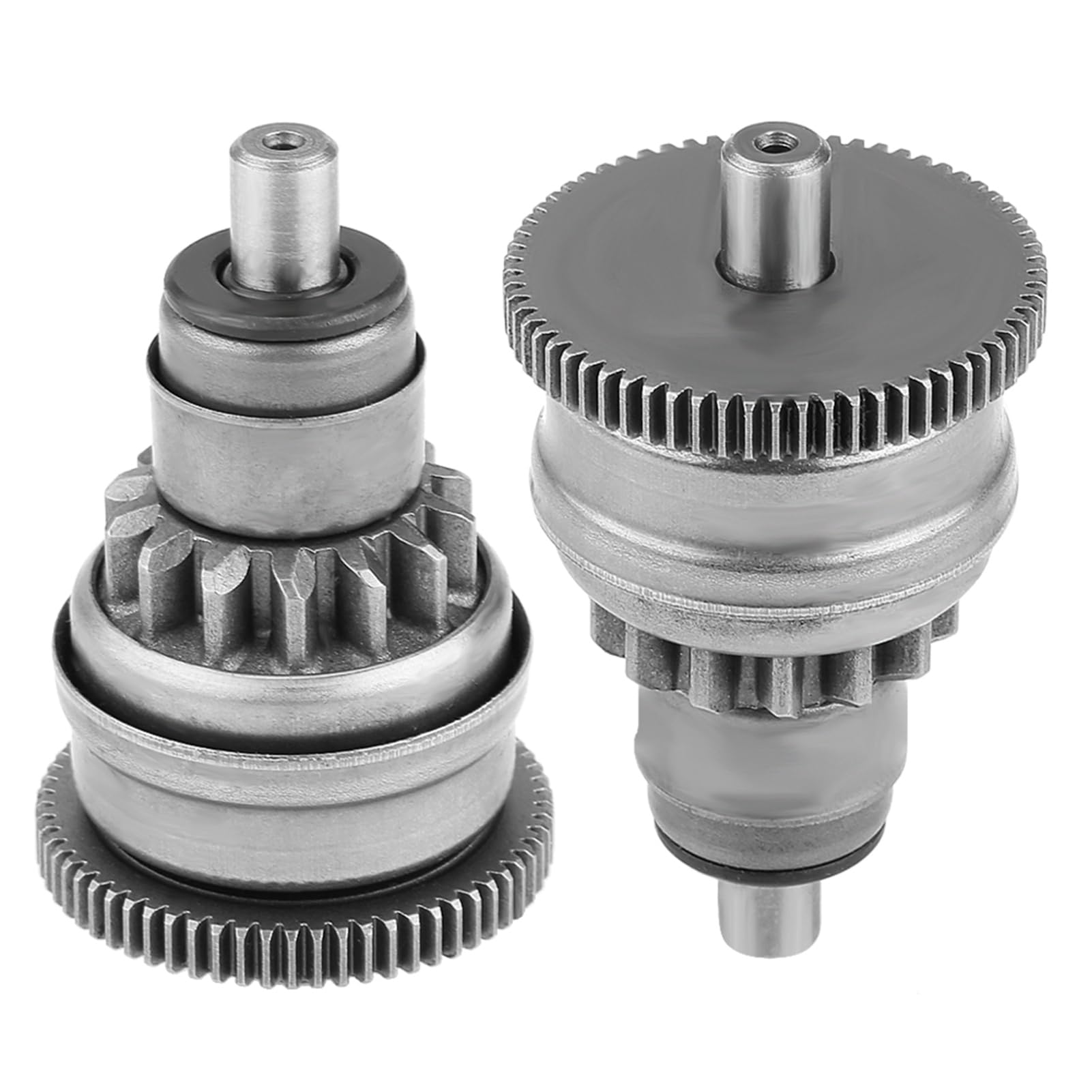 Conjunto de embrague de engranaje de arranque, conjunto de engranaje de embrague de motor de arranque para GY6 139QMB Scooter Mopeds ATVgy6 embrague de arranque