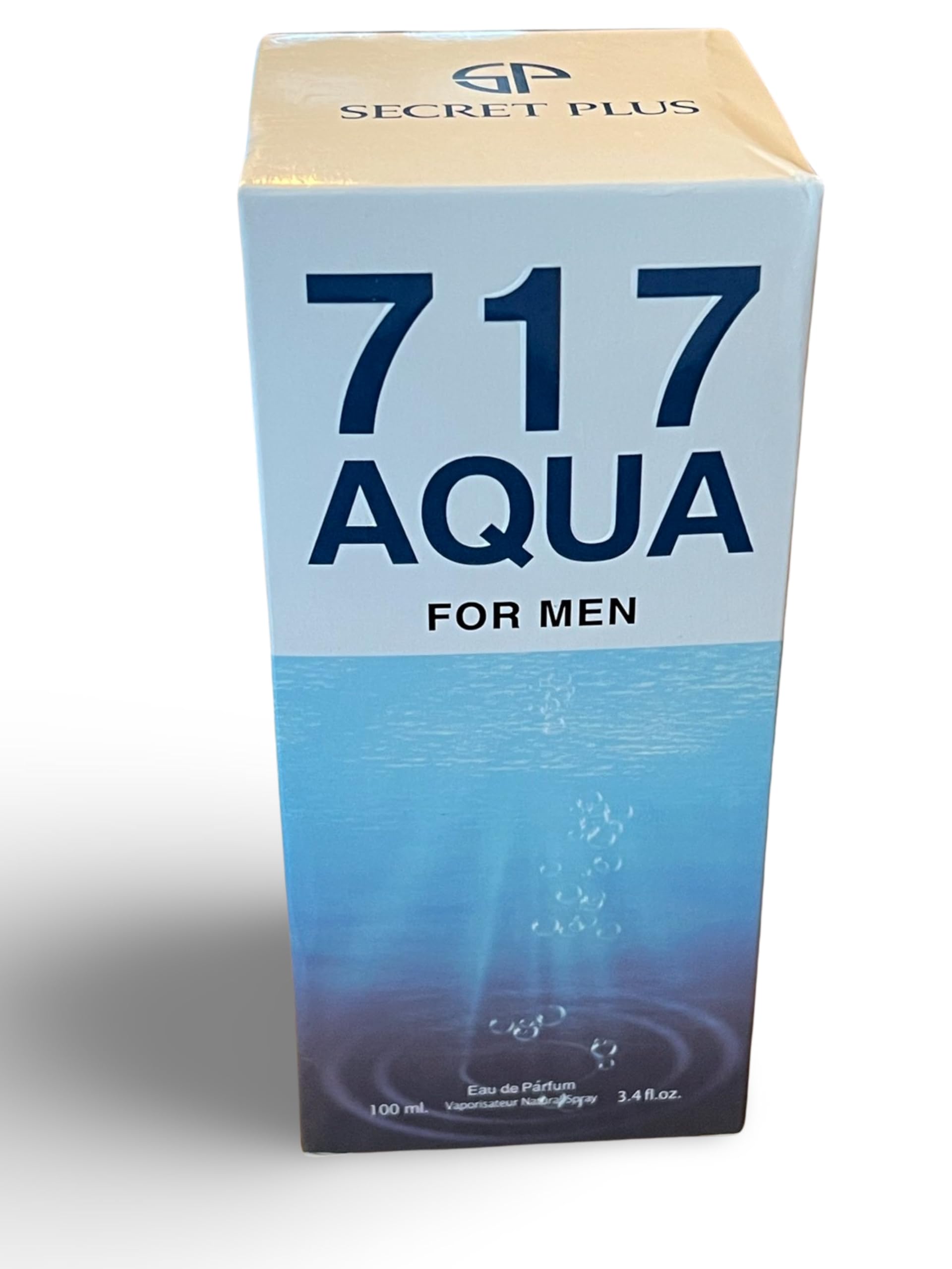 Amazon.com : Secret Plus 717 AQUA FOR MEN - Eau de Parfum- 3.4 Fl