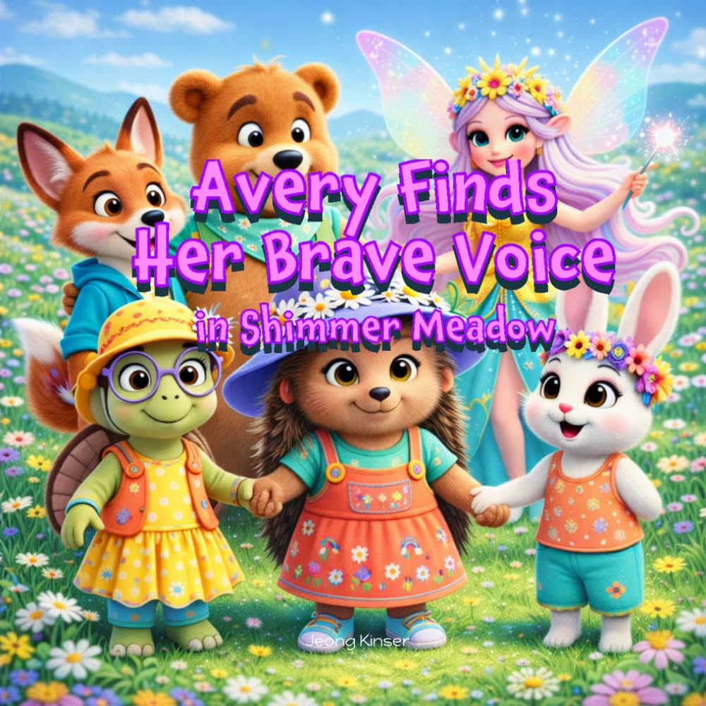 Avery Finds Her Brave Voice: A Heartwarming Story About Finding Courage, Speaking Up Kindly & Standing Up for Fairness — Includes Over 30 Fun ... Learning with Shimmer Meadow Friends)