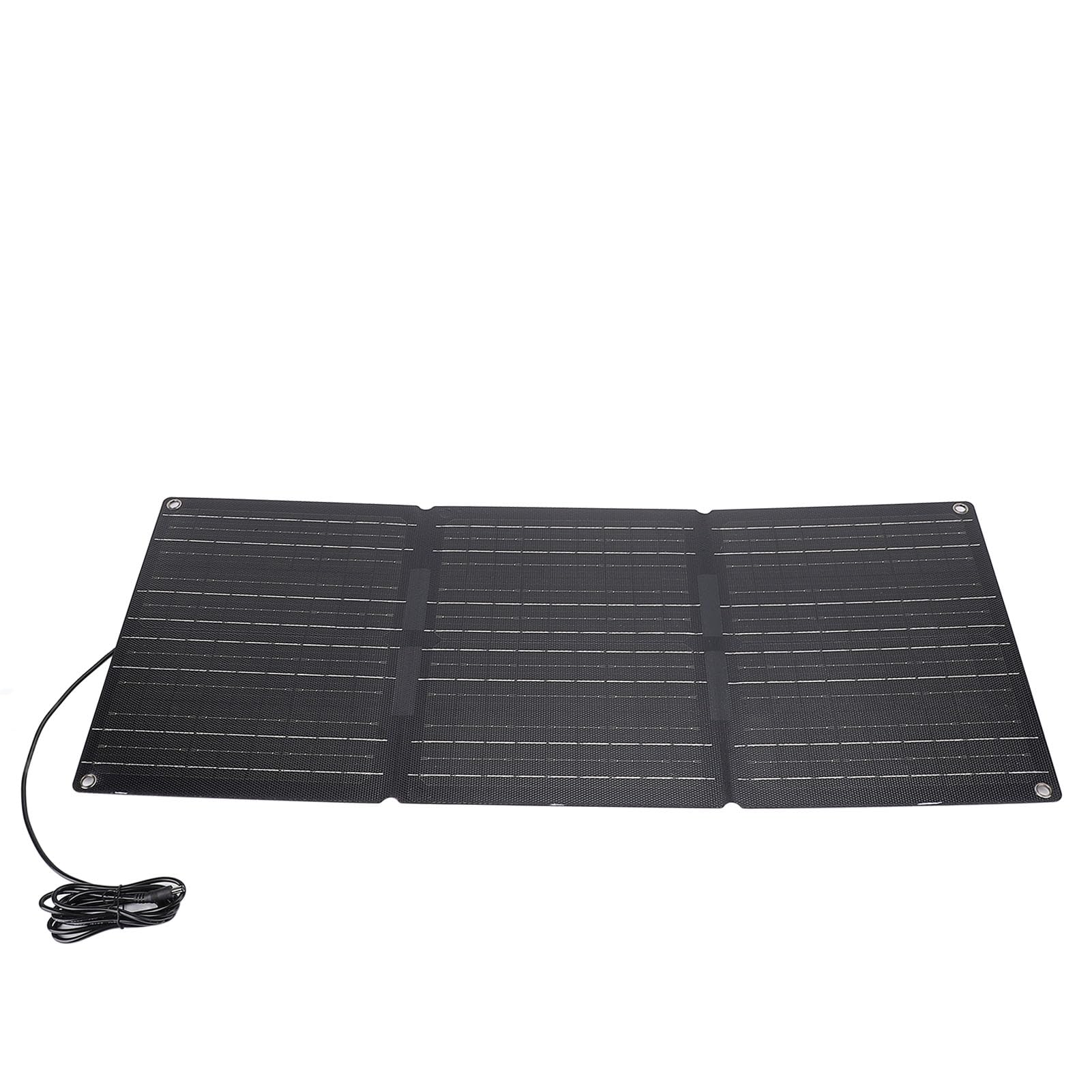 Pssopp Rekreacja na świeżym Powietrzu Wysokowydajna ładowarka Słoneczna 100 W ETFE Odporny na Kurz Panel Kempingowy z Podwójnym Wyjściem USB TYPE C DC Odporny wodę do Pieszych Wędrówek Kempingu
