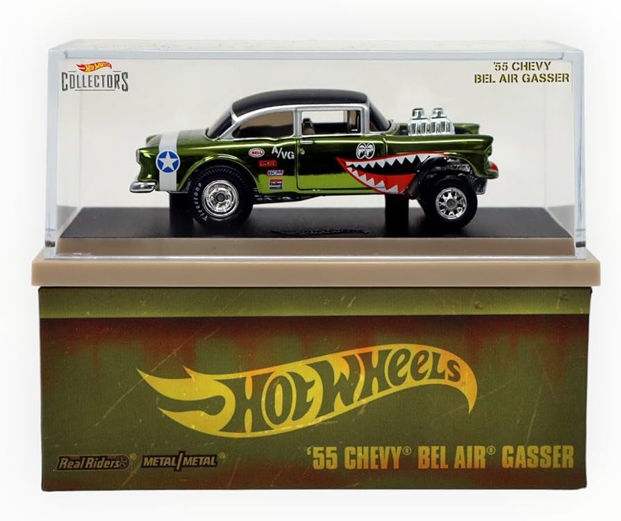 Amazon.com: Hot Wheels '55 Chevy Bel Air Gasser - RLC (2019