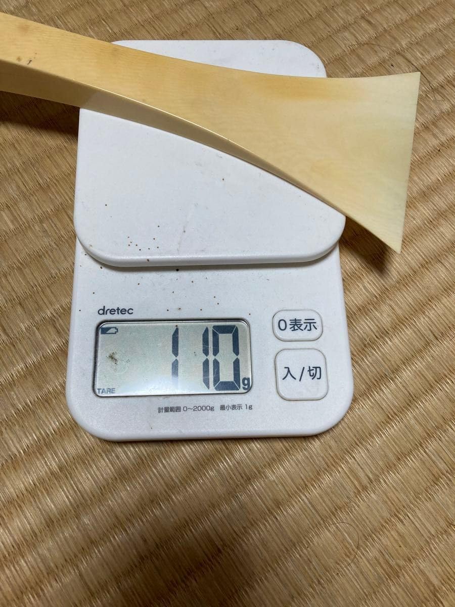 Amazon.co.jp: 三味線撥 高級 撥 バチ 和楽器 民謡 天然素材 象牙調 