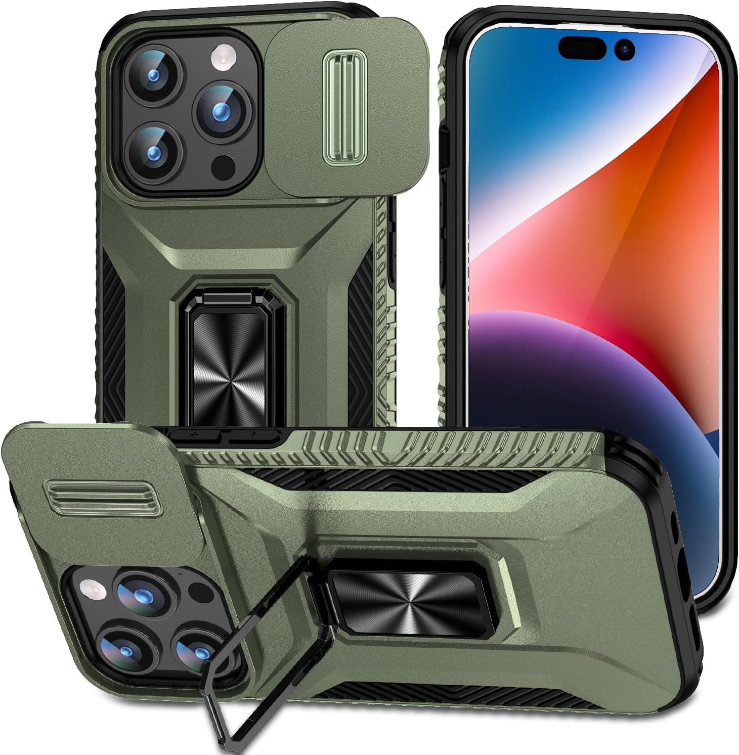 Etui na telefon komórkowy Spersonalizowany pancerny futerał na telefon komórkowy Pasuje do etui na telefon komórkowy Apple 15 All-inclusive Zabezpieczający przed upadkiem Matowy antypo