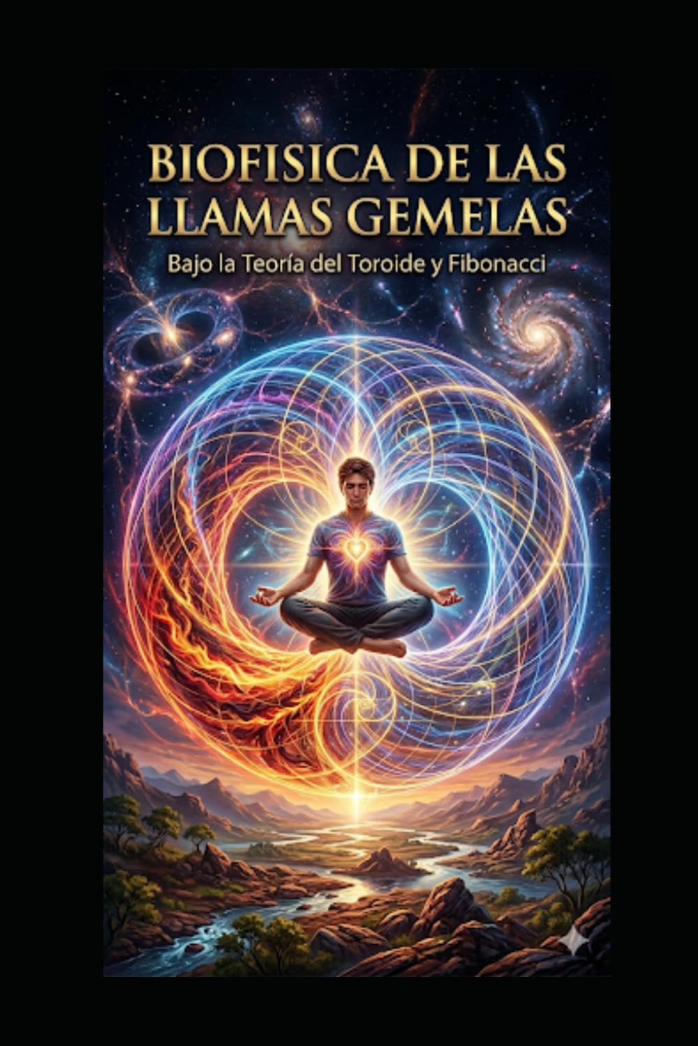 Biofisica de las llamas gemelas: Entrlazamiento Cuantico Bajo la teoria del toroide y el sistema Fibonacci