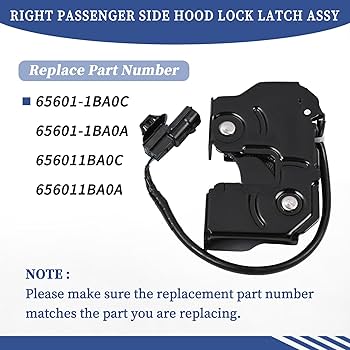 Amazon.com: Getfarway Right Passenger Side Hood Lock Latch