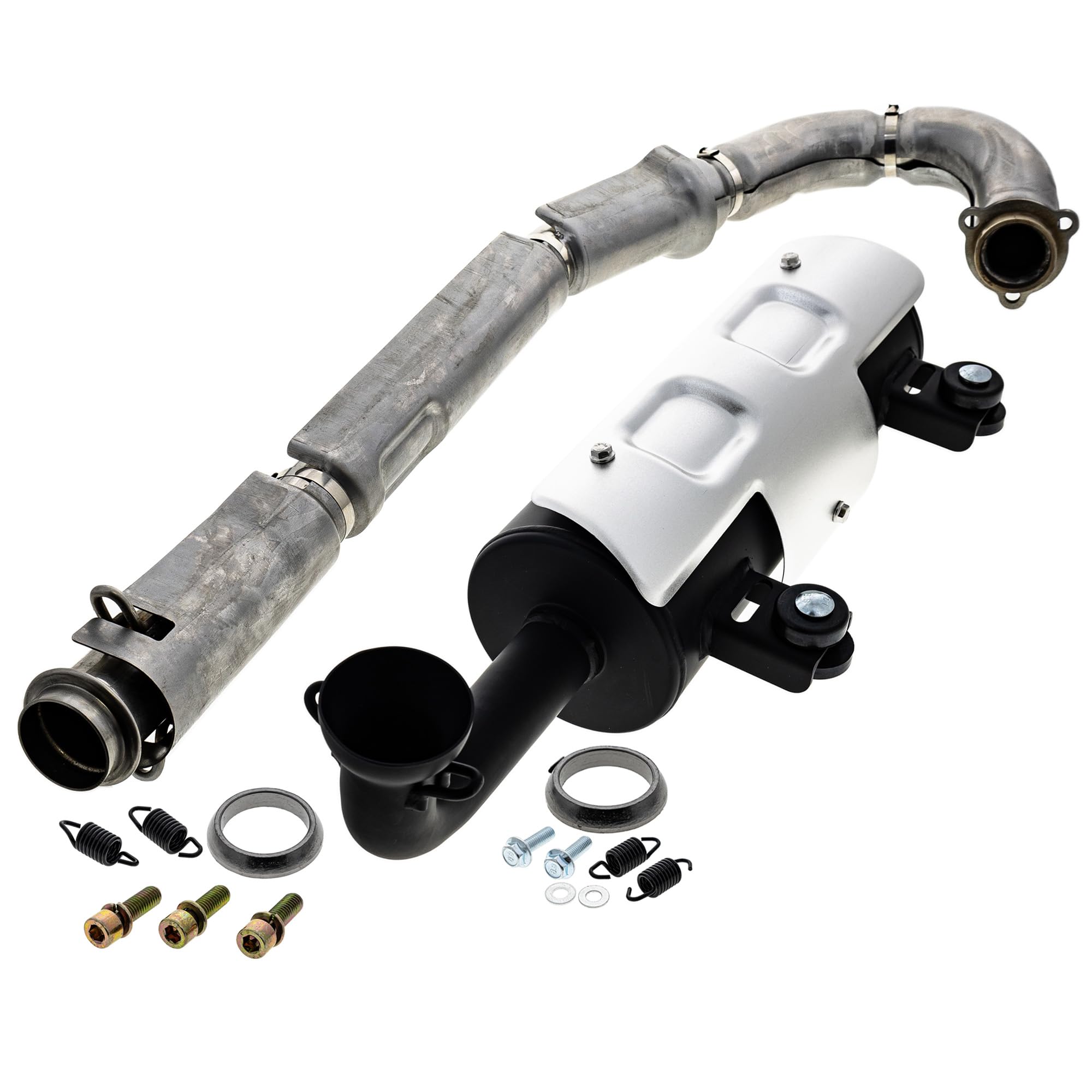 【マウル】サーベイル Amazon.com: NICHE Exhaust Kit Muffler Silencer Manifold for