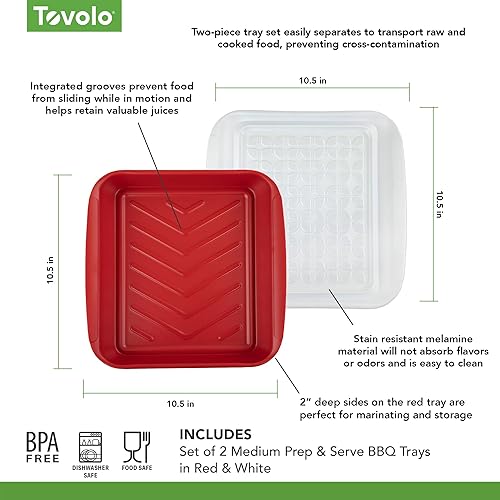 Miniatura 6 de Prep & Serve - Juego de bandejas para adobo (tamaño mediano)