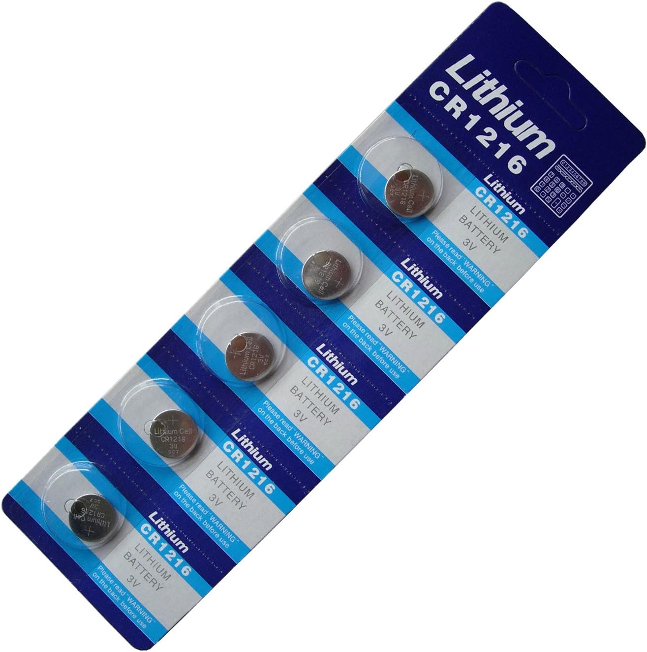 Generic 100 X Cr1216 Br1216 1216 3V Lithium Batteries Amazon.ca