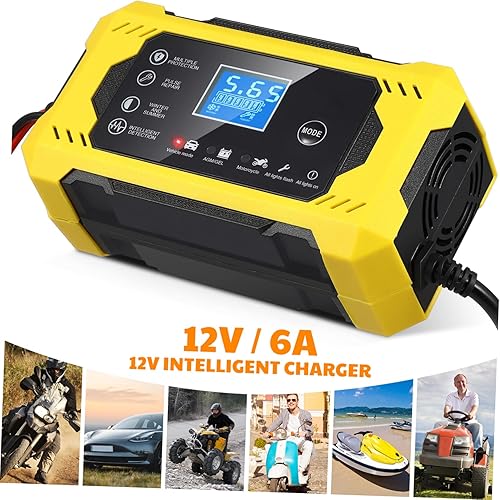 Miniatura 5 de Cargador de motocicleta Cargador de batería de coche Cargador de batería automotriz Cargador de batería de vehículo Cargador de batería para