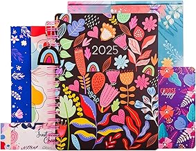 Doodle I The Happiness Planner I B5 Planner + 64 Pages Pocket Book + 250+ Stickers and Free Premium Gift Box | Tear Away Note Cards & Quote Cards | Activity Pages | To do lists I 268 Pages I 80 GSM I Wiro Bound (Bright Garden)
