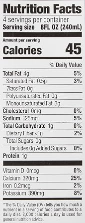 Milkadamia Unsweetened Barista Macadamia Milk,Plant-Based,Kosher,Gluten Free & Non-GMO,32 Fluid Ounce,(Pack of 12)