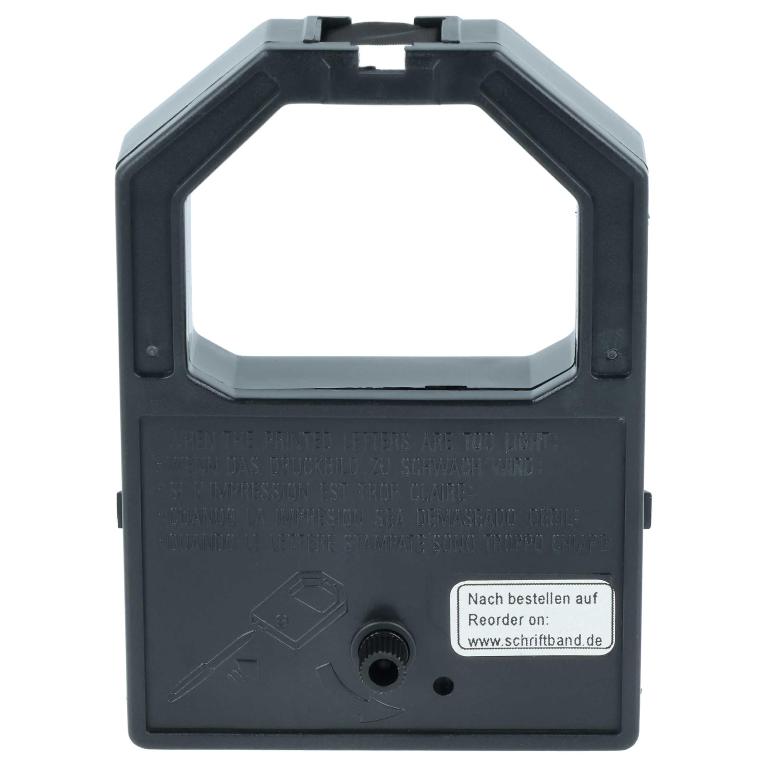 vhbw 10x kolorowa taśma nylonowa taśma atramentowa pasująca do drukarek igłowych Panasonic KX-P1080, KX-P1080AP, KX-P1081, KX-P1082, KX-P1083, KX-P1090, KX-P1090i