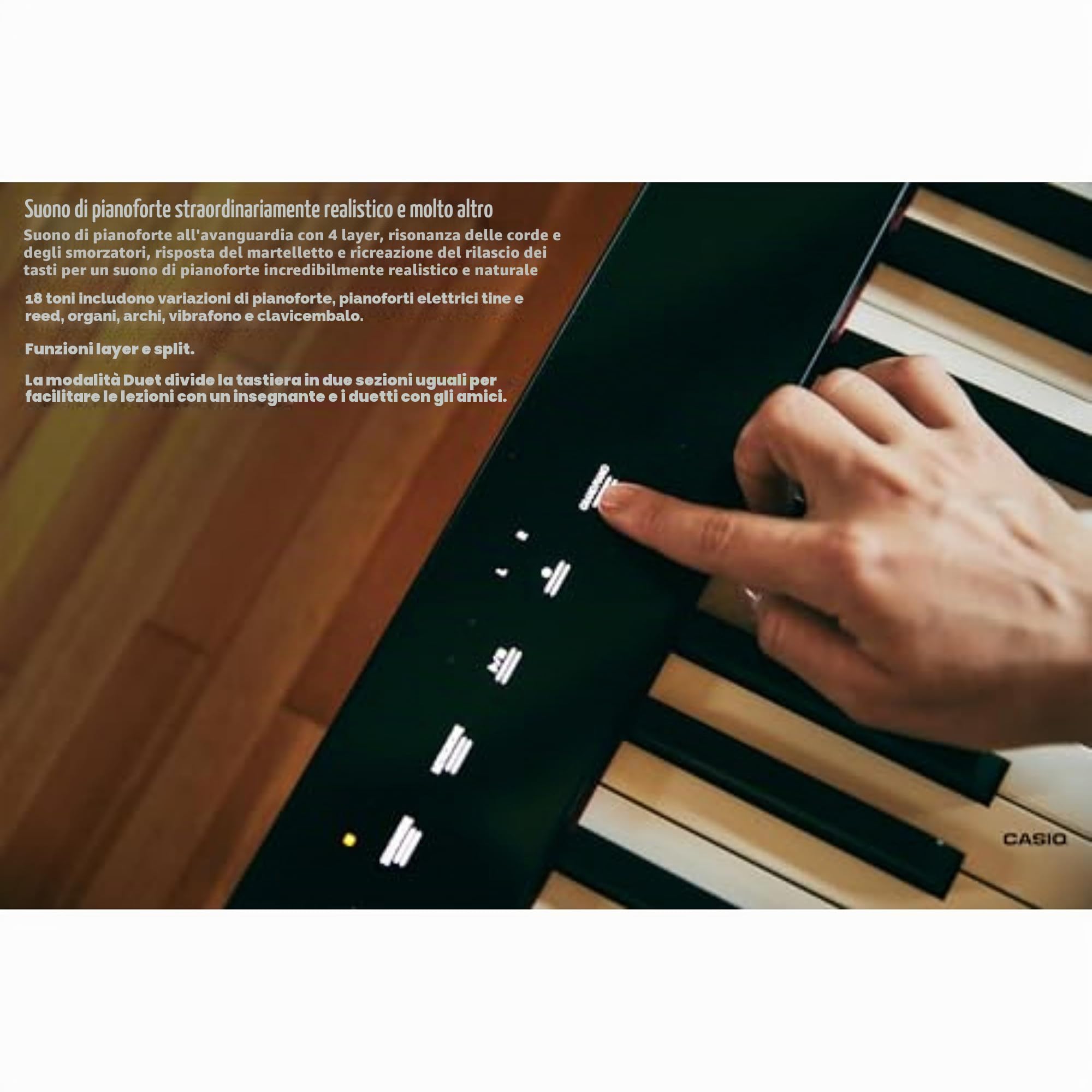 Casio, 88-Key Digital Pianos-Stage (PX-S1100BK)