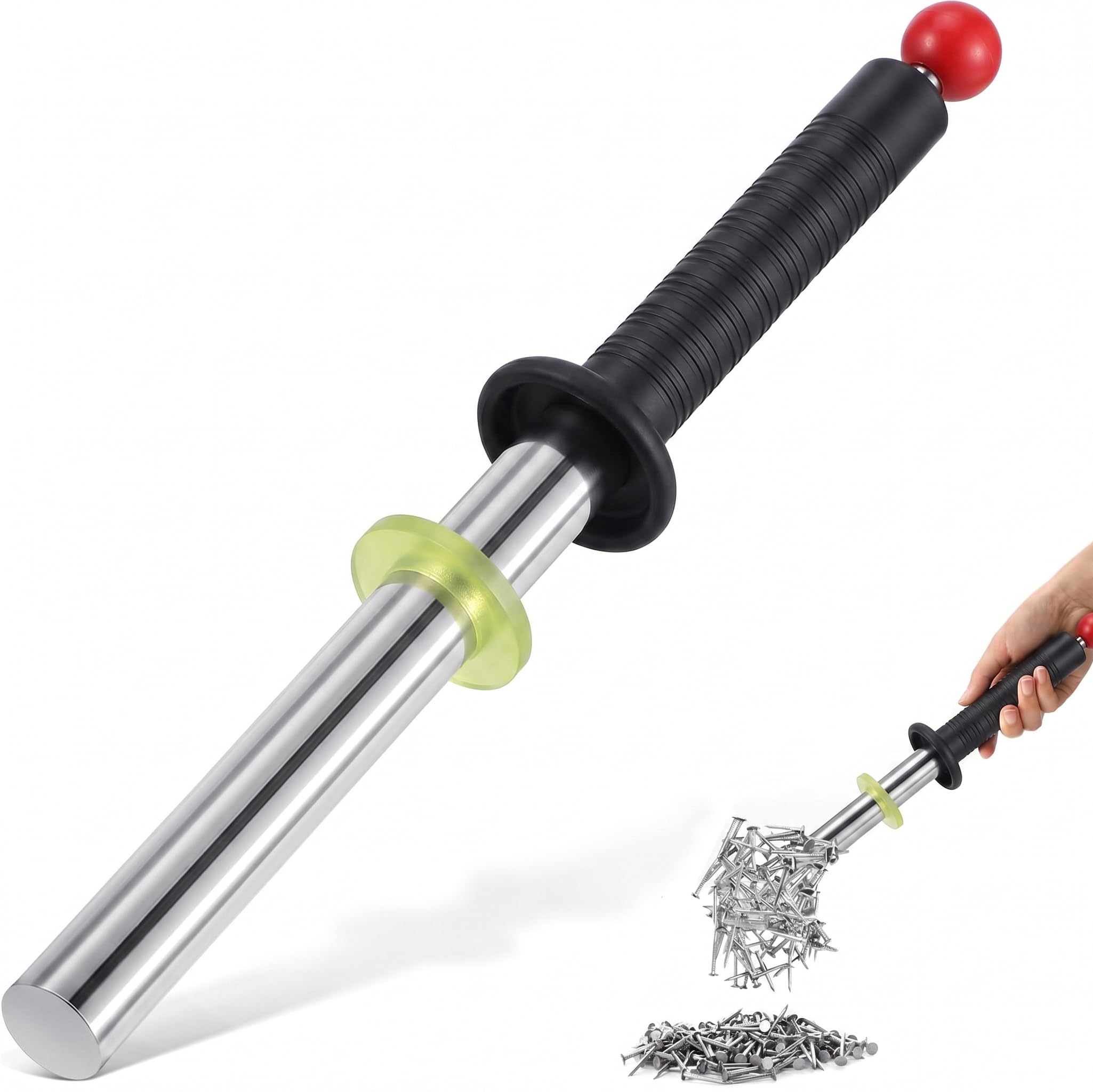 DOITOOL Magnetic Pickup Tool with Release Handle Metal Chip