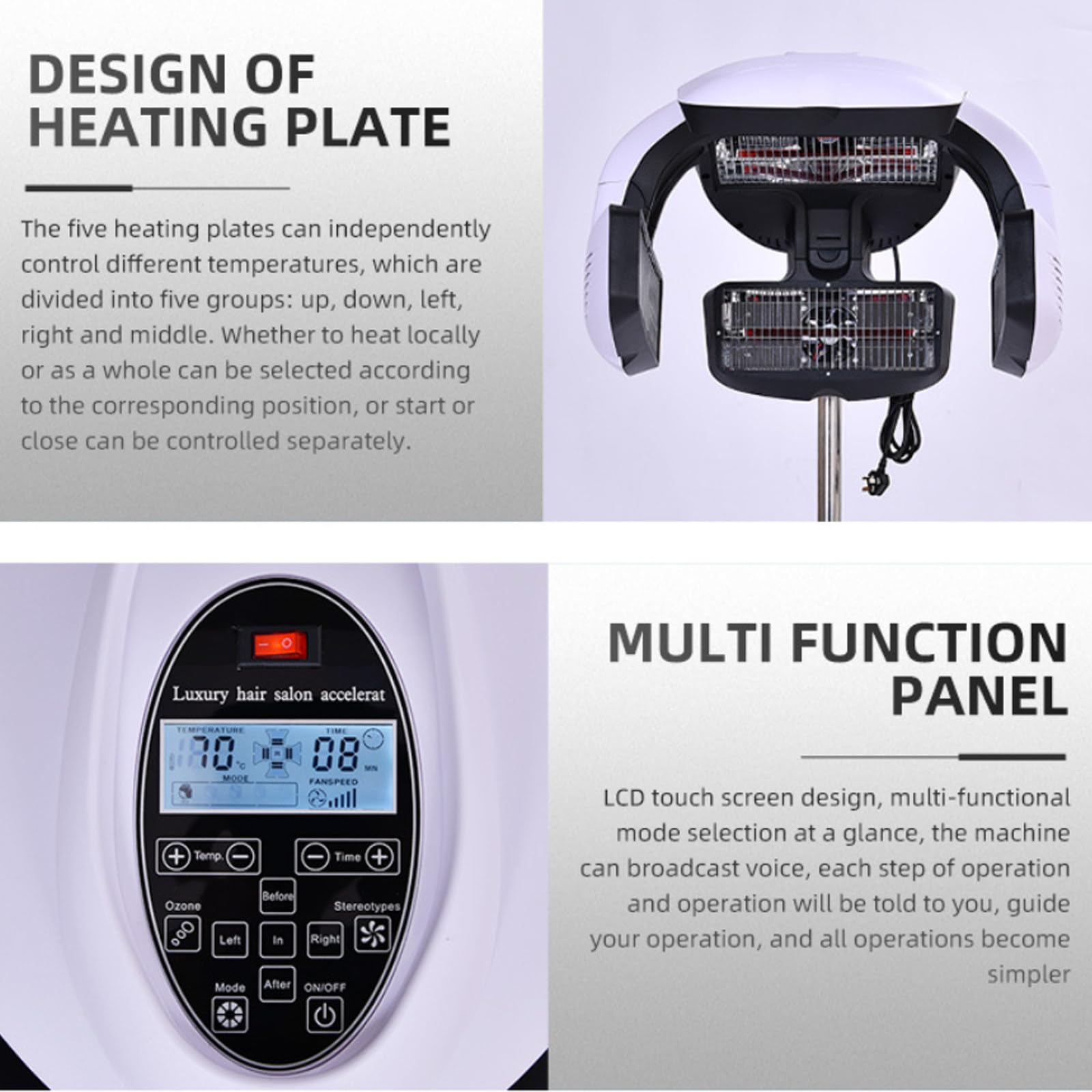 Amazon.com: ZXSYYDS Vertical Hair Dryer Accelerator,Hair Salon