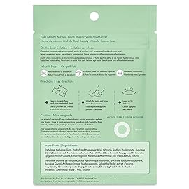 Rael Pimple Patches, Miracle Microcrystal Spot Cover - Hydrocolloid Acne Pimple Patch with Tea Tree Oil, Early Stage Zits and Blemish, Korean Skin Care (18 Count)