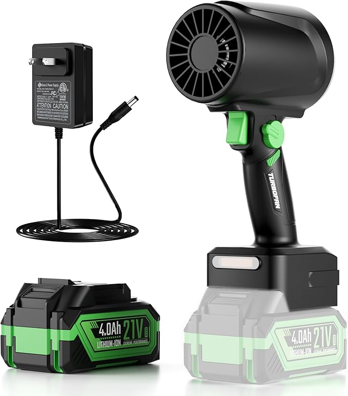 Azzxfa Cordless Leaf Blower: Versatile Car Dryer with Infinite Speed Control