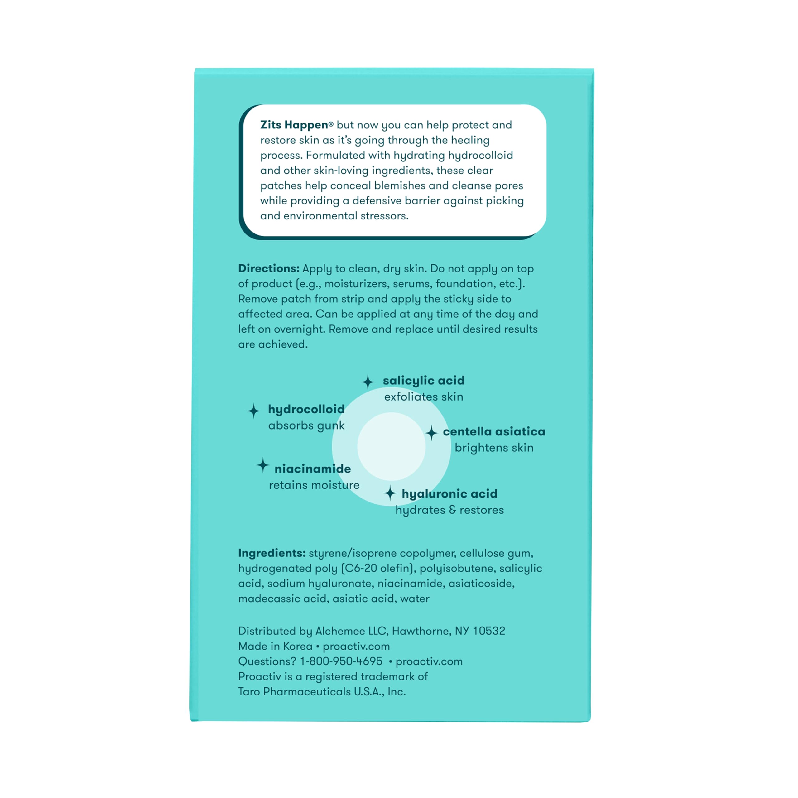 Proactiv Zits Happen Hydrocolloid Acne Patches with Salicylic Acid