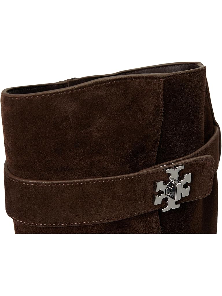 Brown Tory Burch Turnlock Riding Boot
