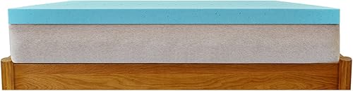 Miniatura 19 de Cubrecolchones con infusión de gel, 3 pulgadas, tamaño completo Tope de 5 cm,Topper de 3 pulgadas,Topper 2018-3 pulgadas