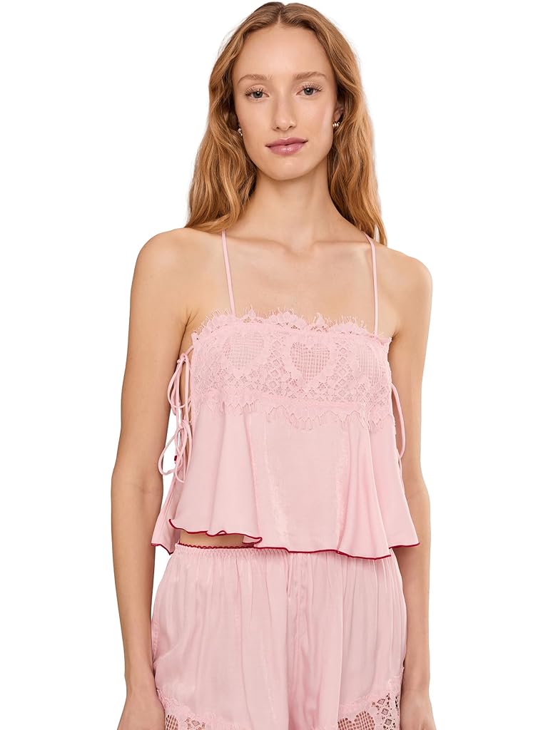 Pink Free People Sweet Love Cami