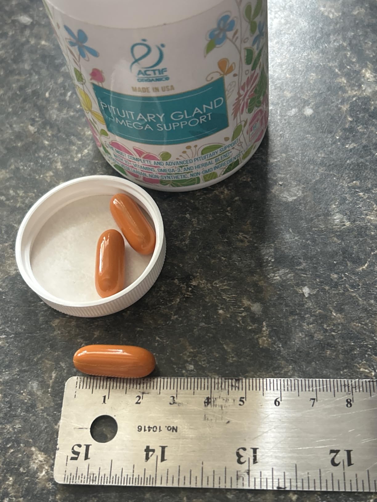 ACTIF Pituitary Mega Support with 10+ Advanced Factors - Non-GMO, Fast-Acting, Made in USA, 90 Count