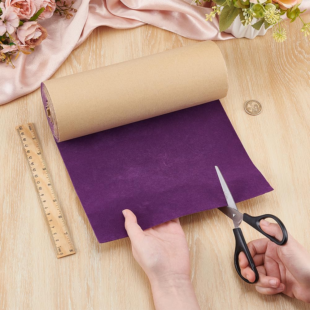 BENECREAT Velvet Fabric Drawer Liner - Foglio di velluto autoadesivo per decorazione gioielli, larghezza 0,4 m, spessore 0,6 mm,Halloween Christmas