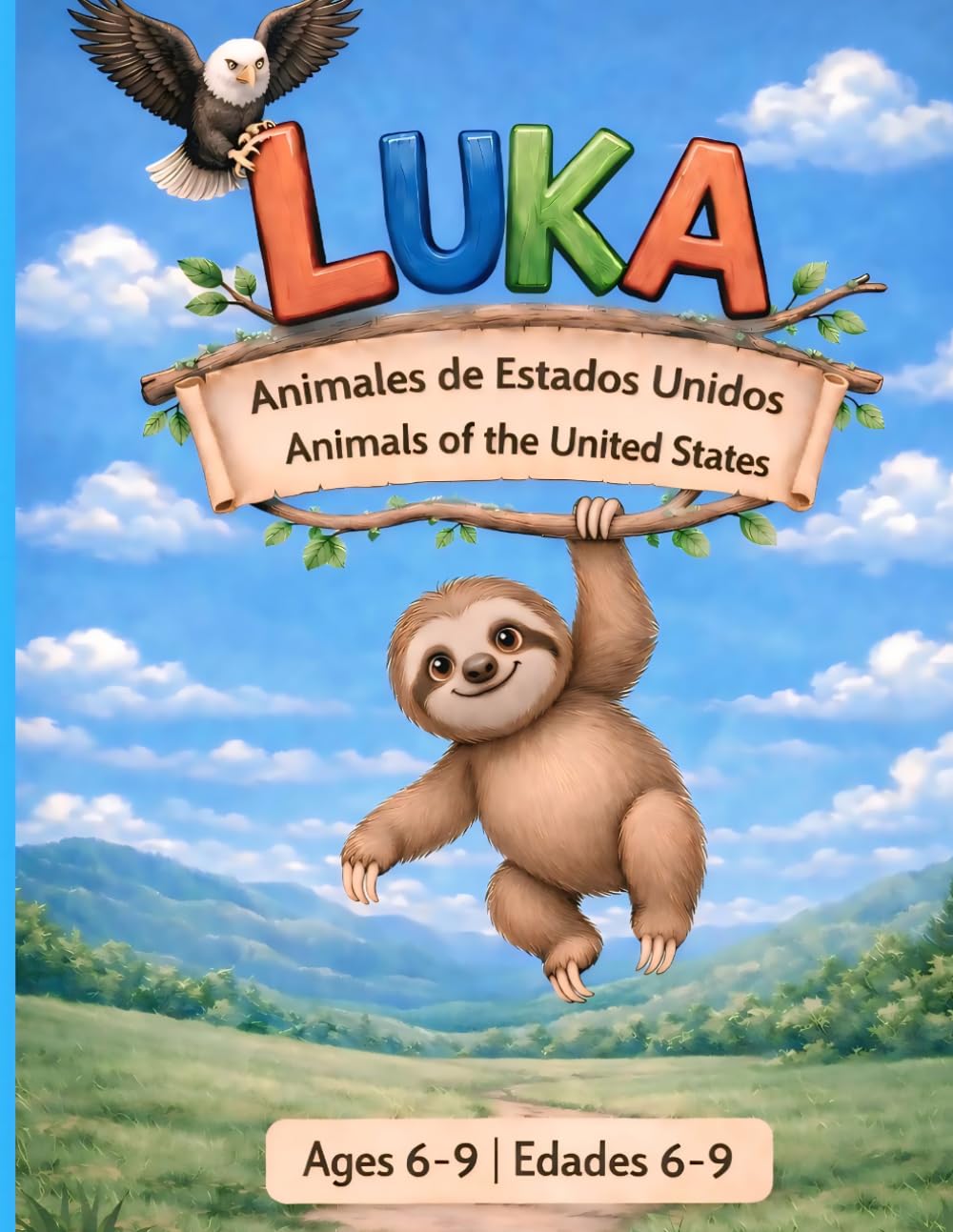 Luka: Animales de Estados Unidos: Libro infantil bilingüe (español-ingles)