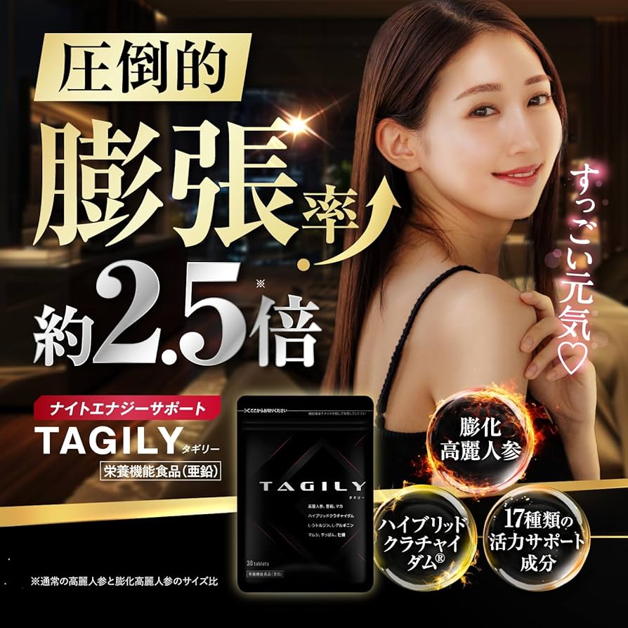 Amazon | TAGILY（タギリー）クラチャイダム 高麗人参