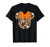 Minnie Mouse Halloween Ghosts Pumpkins Spiders T-Shirt