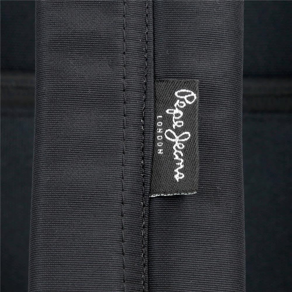 Pepe Jeans Sail up Torba na messenger Medium Czarny 17x22x6 cm Poliester i PU by Joumma Bags, Czarny (Black), Talla única, średnia torba na ramię