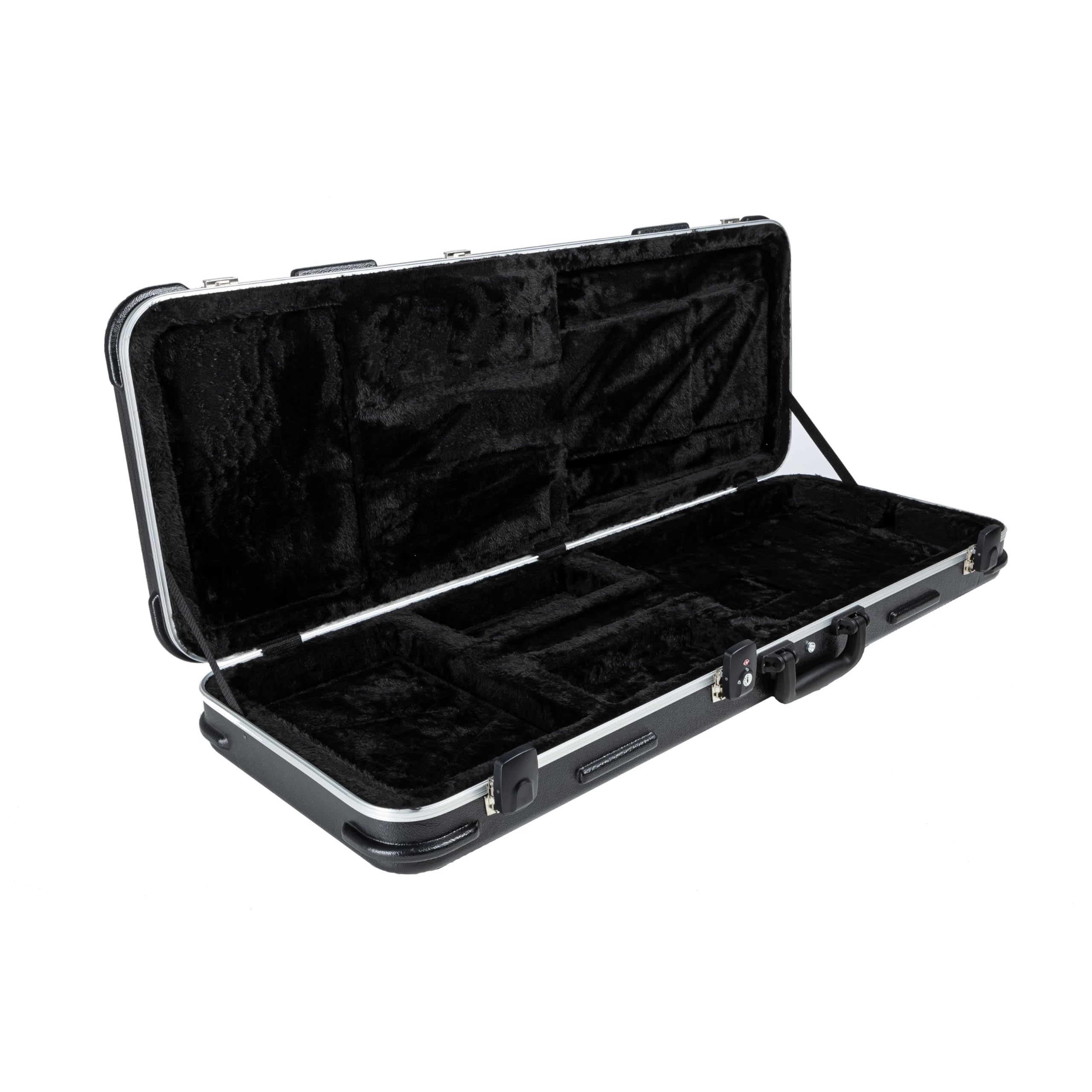 Fame Hard-Case ABS Pinstripe (Electric Guitar) - Étui pour Guitares Électriques