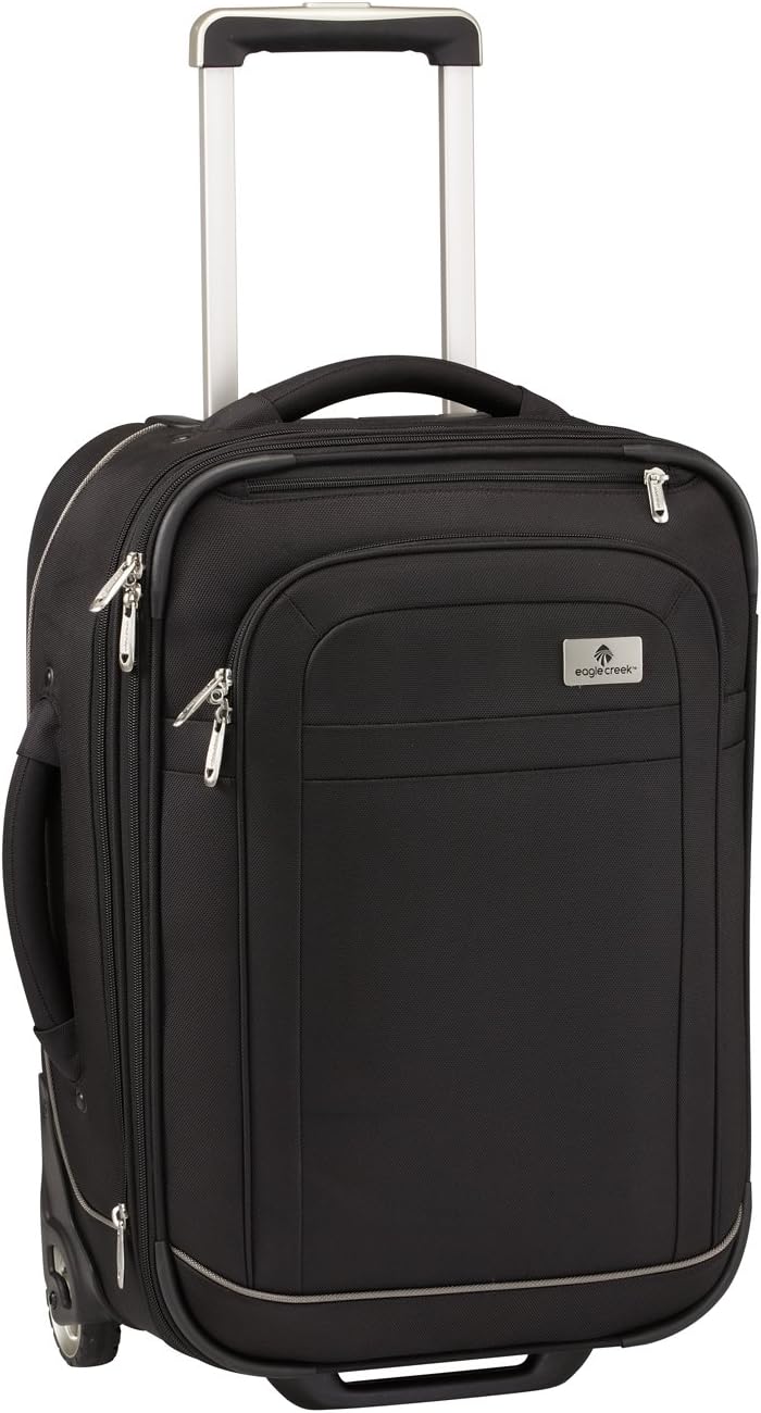 Eagle Creek Luggage Ease Upright 22 Suiter Bag, Black, 22