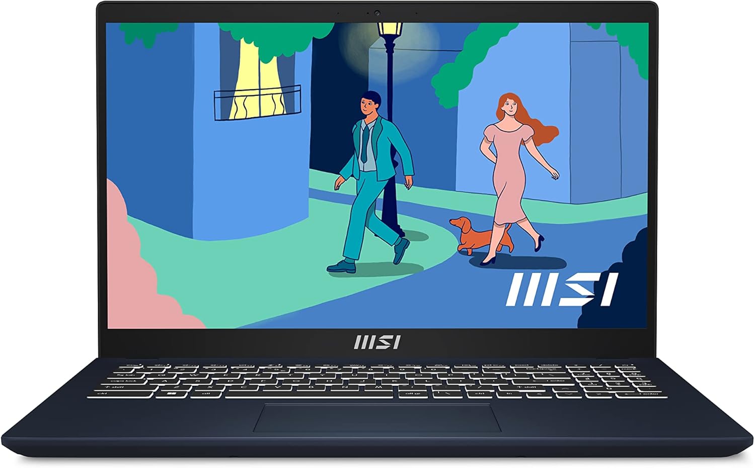 MSI Modern 15 B7M-232IT, Notebook 15.6" FHD 60Hz, AMD Ryzen 7 7730U, AMD Graphics, RAM 16GB DDR4 3200MHz, 512GB SSD PCIe 3, WiFi 6E, Win 11 Home, Layout e Garanzia ITA, Blu Ryzen 7 7730U 15,6" Star Blue - Immagine 1