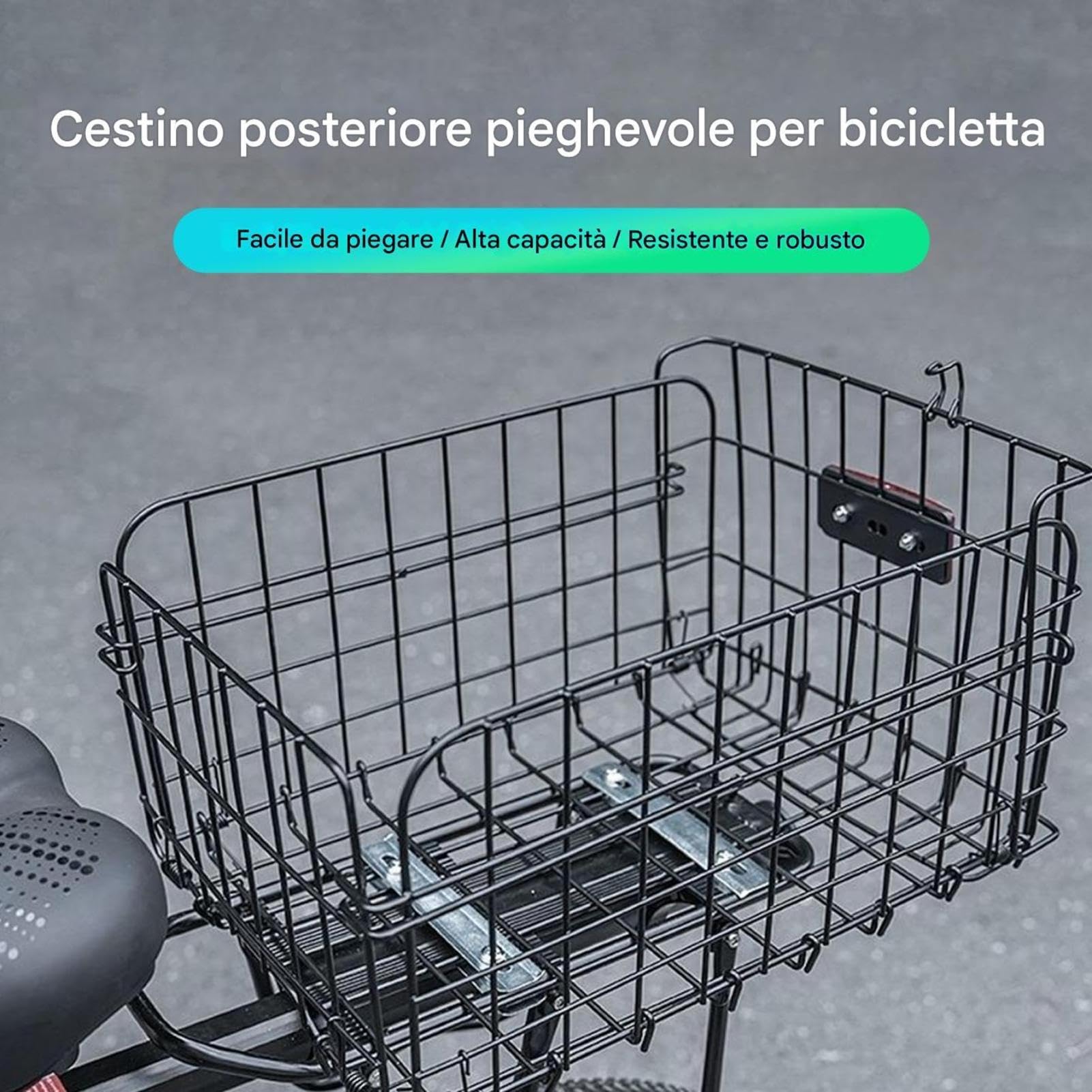 Fahrradkorb Großer Packtaschen-Träger Fahrradzubehör