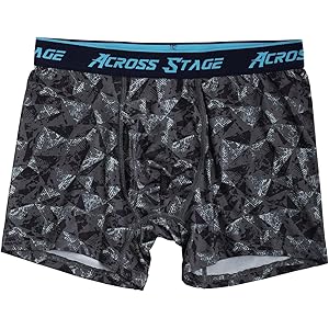 【タイムセール】【264円】 Airin アクロスステージ メンズ 前開き エステルベア天 ボクサーパンツ